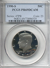 1990-S PCGS PR69RD DCAM
